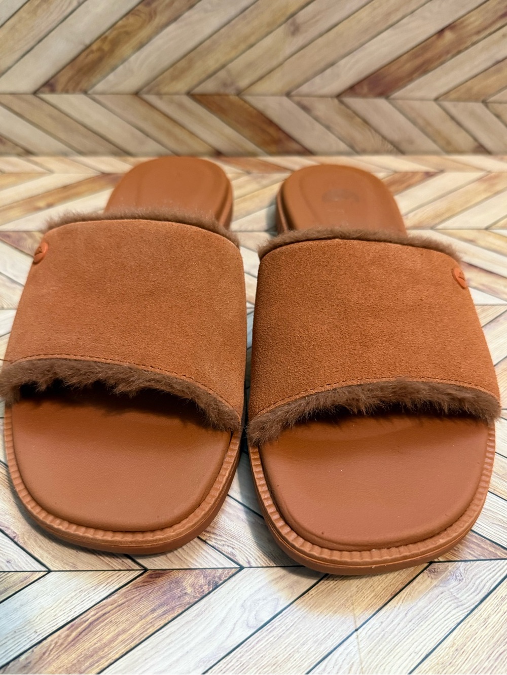 Reef Sunny Arrianah Cozy Women's Sandal, Slip-On, Size 8, Cocoa